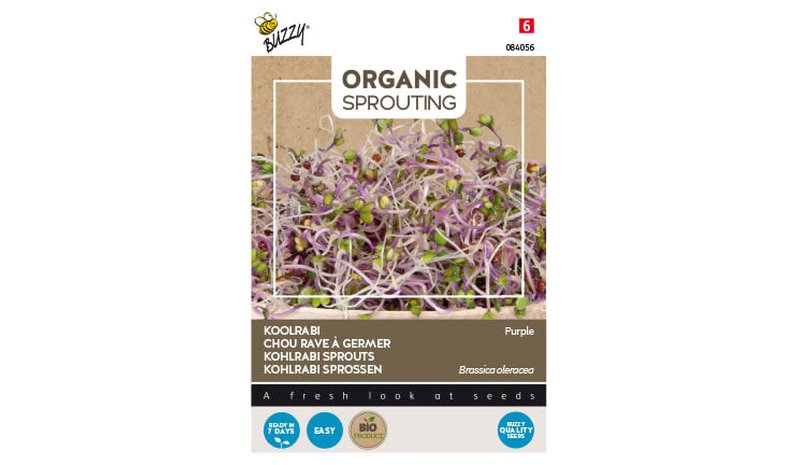 BUZZY BIO SPROUTING KYSSä?KAALI VIOLETTI