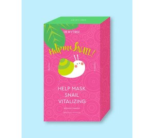 Dewytree Help Mask Snail Vitalizing - 25 g * 10 sheets