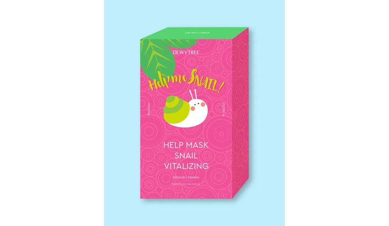 Dewytree Help Mask Snail Vitalizing - 25 g * 10 sheets