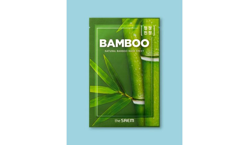 The Saem Natural Bamboo Mask Sheet - 21 ml / 1 sheet