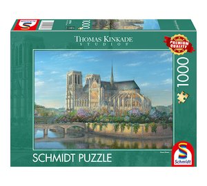 Notre Dame Palapeli 1000 Palaa Schmidt
