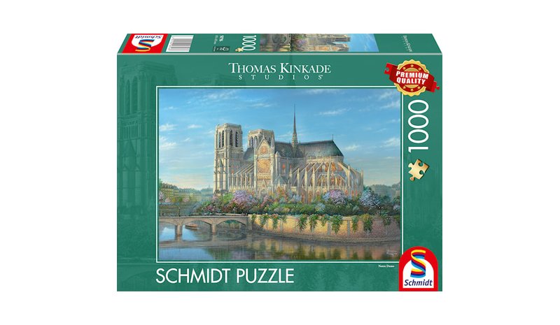 Notre Dame Palapeli 1000 Palaa Schmidt