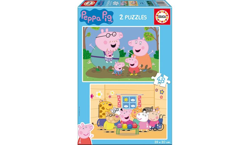 Educa 2X48 Peppa Pig