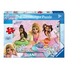 Mermaid Magic Giant Lattiapalapeli 24 palaa Ravensburger