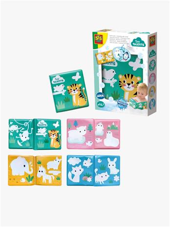 SES Tiny Talents Bath Book - Coloring With Water – kuva 3/6