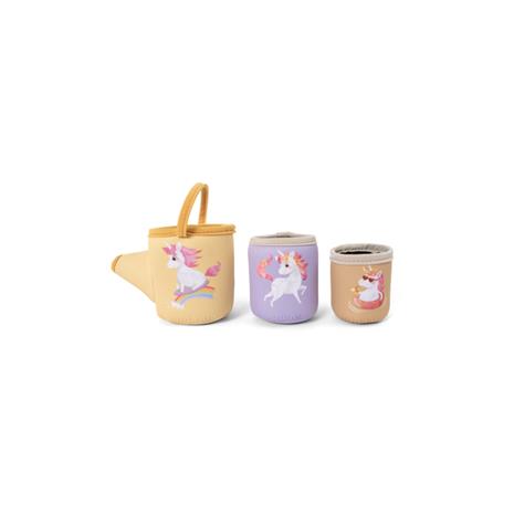 Filibabba - Neoprene bath toys – Unicorn activity cups (FI-04001) – kuva 1/4