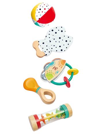 Hape - 5 In 1 Baby Sensory Set - (87-0130)