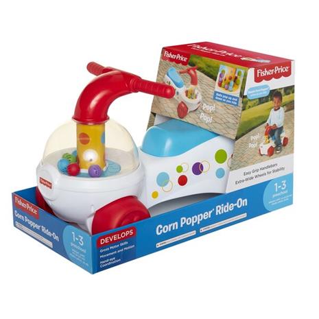 Fisher Price Corn Popper Ride on - työntöauto.