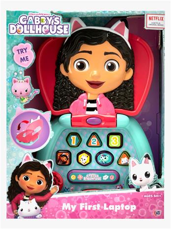 Gabby's Dollhouse My First Laptop