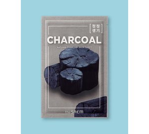 The Saem Natural Charcoal Mask Sheet - 21 ml / 1 sheet
