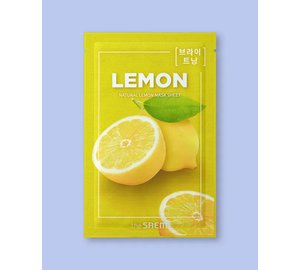 The Saem Natural Lemon Mask Sheet - 21 ml / 1 sheet