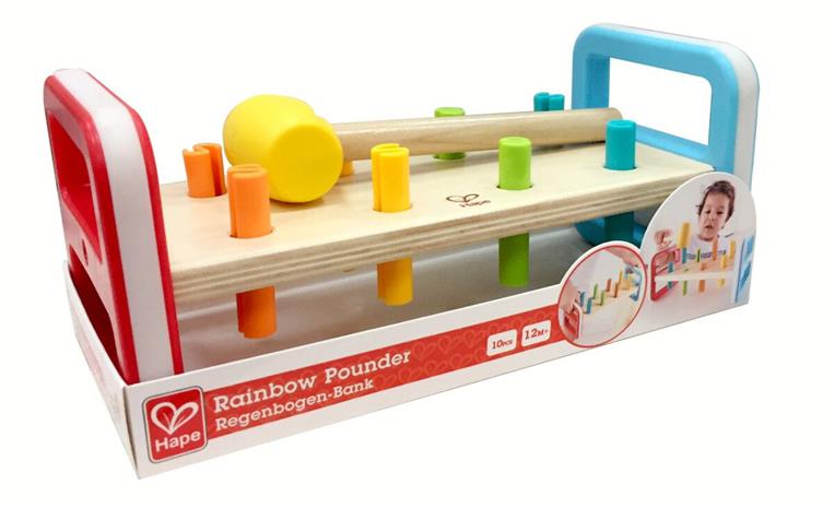 Hape Rainbow Pounder, Vauvan lelut