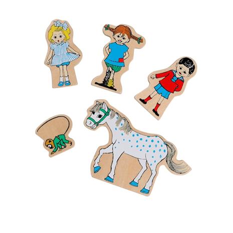 Pippi-hahmot puusta – kuva 3/6