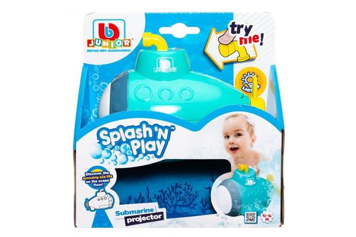 BB Junior Submarine Projector sukellusvene kylpylelu, Vauvan lelut