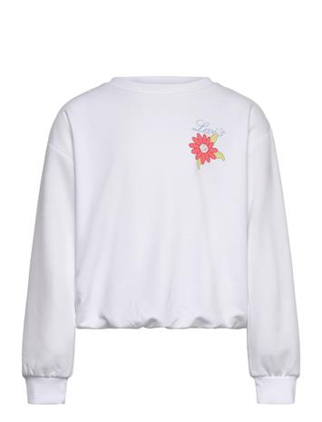 Levi's LVG Bubble Hem LS Knit Paita, Bright White, 128