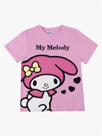 Hello Kitty My Melody T-paita, Vaaleanpunainen, 128-134