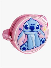 Disney Stitch 3D Olkalaukku, Vaaleanpunainen
