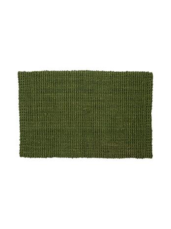 Dixie Jute ovimatto, dark green 60 x 90 cm – kuva 8/8