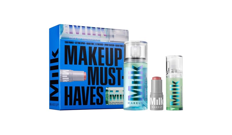 Milk Makeup Makeup Must-Haves Prime, Set & Blush Trio