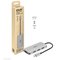 Club 3D 3.1 Gen2 USB-C - 10Gbps 4x USB-A -hubi, Harmaa – kuva 1