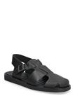 Calvin Klein Sq Sandal Fisherman Lth - Black - 46