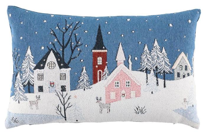 Winteria Snow Village koristetyyny