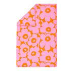 Marimekko Unikko Pussilakana 210x150 Cm Pinkki / Oranssi - Pussilakanat Puuvilla Vaaleanpunainen - 075735-230