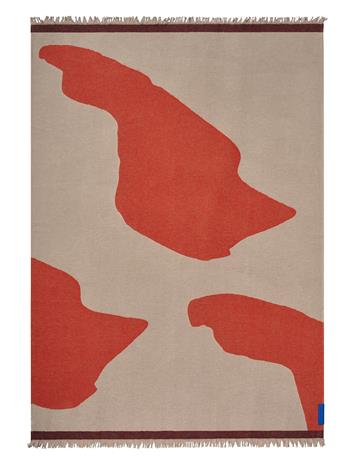 Mette Ditmer Studio viltti Oranssi, 130ä—175 cm