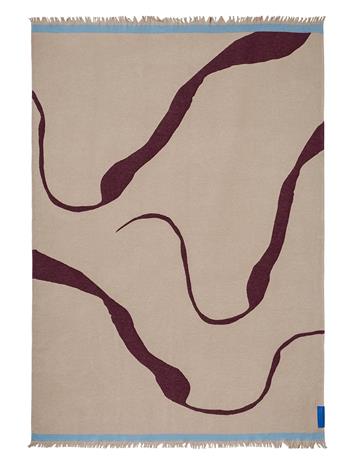 Mette Ditmer Studio viltti Wine, 130x175 cm