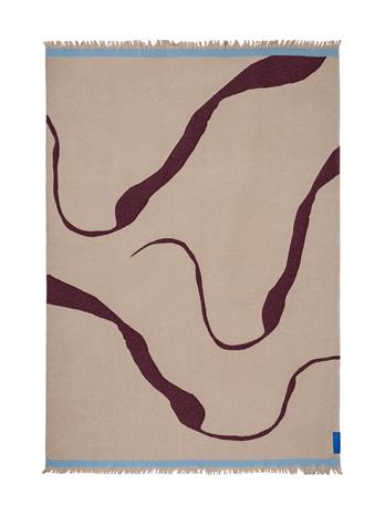 Mette Ditmer Studio viltti Wine, 130x175 cm