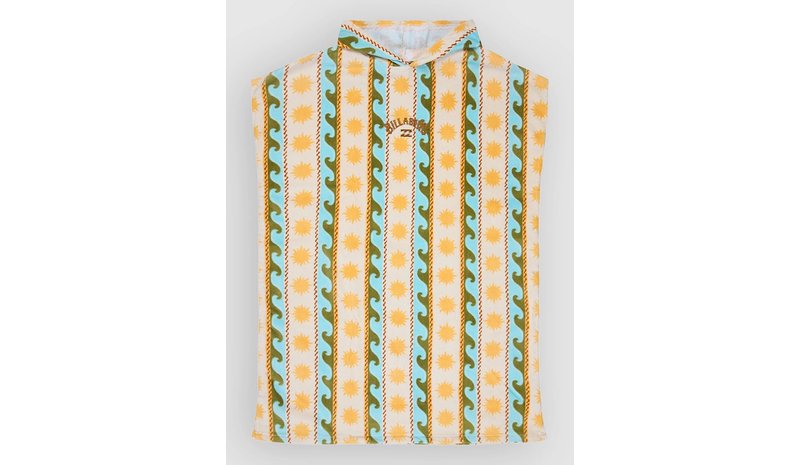 Billabong Hooded Surf Poncho salt crystal
