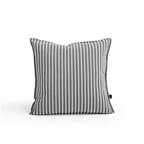 HAY Terrazza Cushion 50x50 Cm Grey Bold Stripe - Tyynyt Kierrätetty Polyesteri Harmaa - AF585-A921-AV04