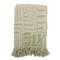 Creative Collection - Velva Throw - Green - Recycled Cotton – kuva 1