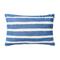 Chhatwal & Jonsson Block Stripe ulkotyyny 40x60 cm Riviera blue-off white – kuva 1