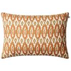 Chhatwal & Jonsson Ikat Delhi Tyyny 40x60 Cm /apricot Orange - Koristetyynyt & Suojukset Pellava Beige - OIC080261-25
