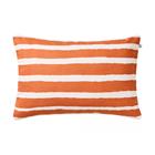 Chhatwal & Jonsson Block Stripe ulkotyyny 40x60 cm Apricot orange-off white