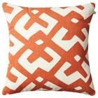 Chhatwal & Jonsson Dadra Tyyny 50x50 Cm /apricot Orange - Koristetyynyt & Suojukset Pellava Luonnonvalkoinen - OIC590161-25
