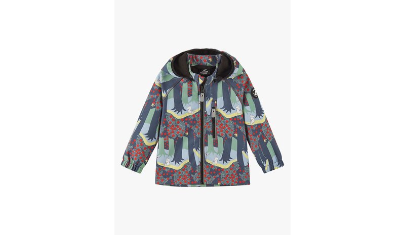 Reima Moomin Vantti Softshell-takki, Earthy Beige, 104