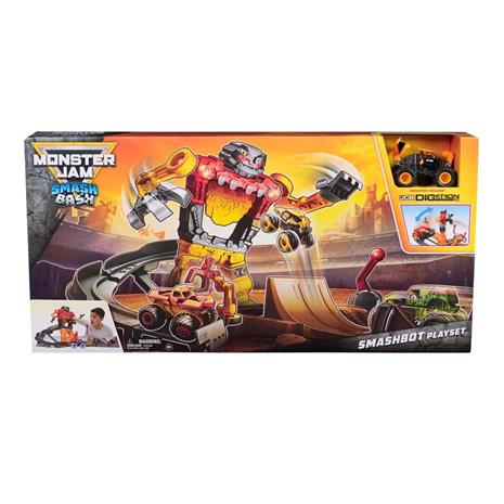 Monster Jam - 1:64 Smash & Bash Smashbot Playset (6072594) – kuva 3/4