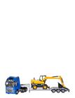 EMEK Volvo Lowloader & Grävare Blå - Blue - ONE SIZE