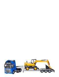 EMEK Volvo Lowloader & Grävare Blå - Blue - ONE SIZE