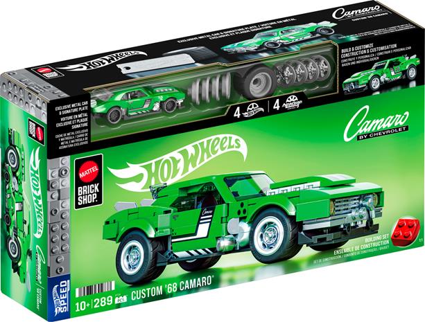 Mattel Brick Shop Hot Wheels Työmaasetti Custom ’68 Camaro 289