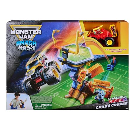 Monster Jam Smash & Bash Crash Course Playset