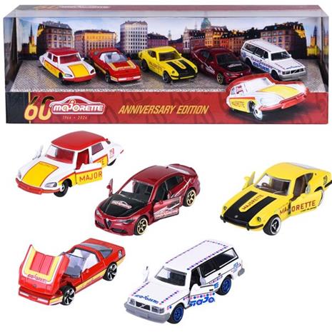 Majorette Anniversary Edition Autot 5-Pack
