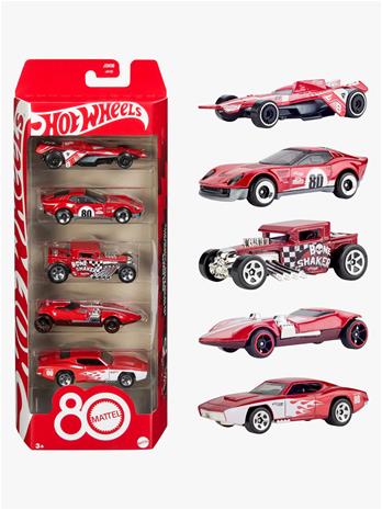Hot Wheels Basics Mattel 80th 5 Pack