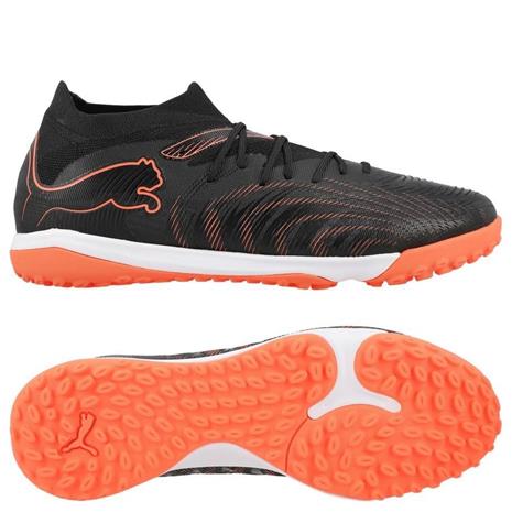PUMA Future 9 Match TT Eclipse - Musta/Hehkuva punainen/Strong Gray