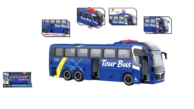 Shuttle bus vilkuttava linja-auto