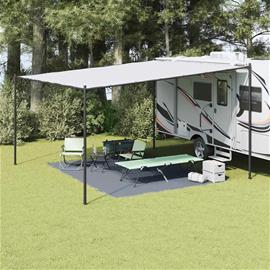 vidaXL Telttamatto Sininen ja harmaa 400 × 300 cm Polyeteeni
