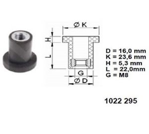 KK 1022295IP JOUSTAVA KIINNITIN T-