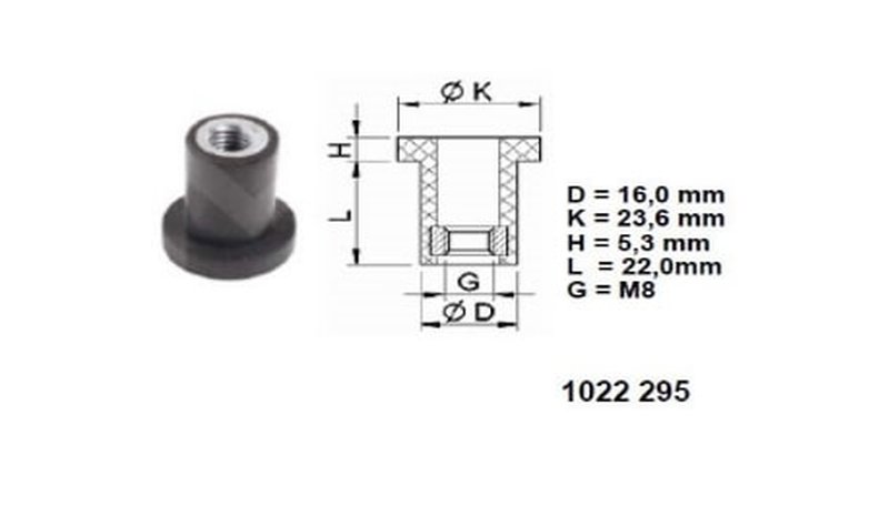 KK 1022295IP JOUSTAVA KIINNITIN T-